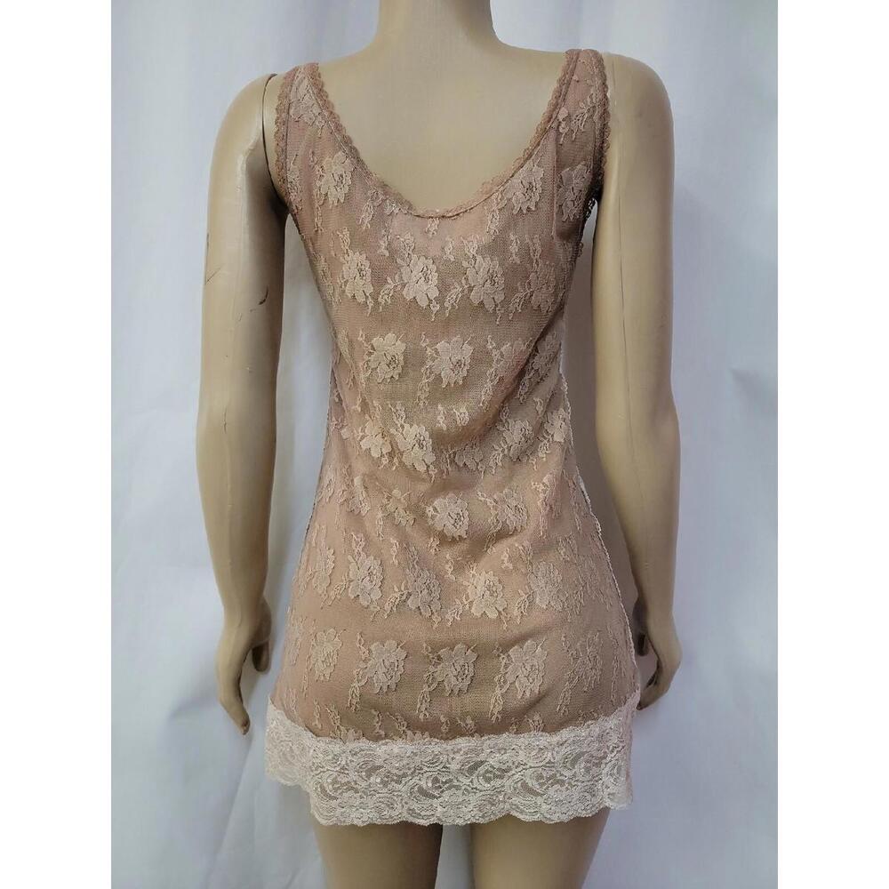 ONE OF ONE Kokholm Sisters Women's Size M Luxurious Lace Brown babydoll #B - Picture 5 of 11